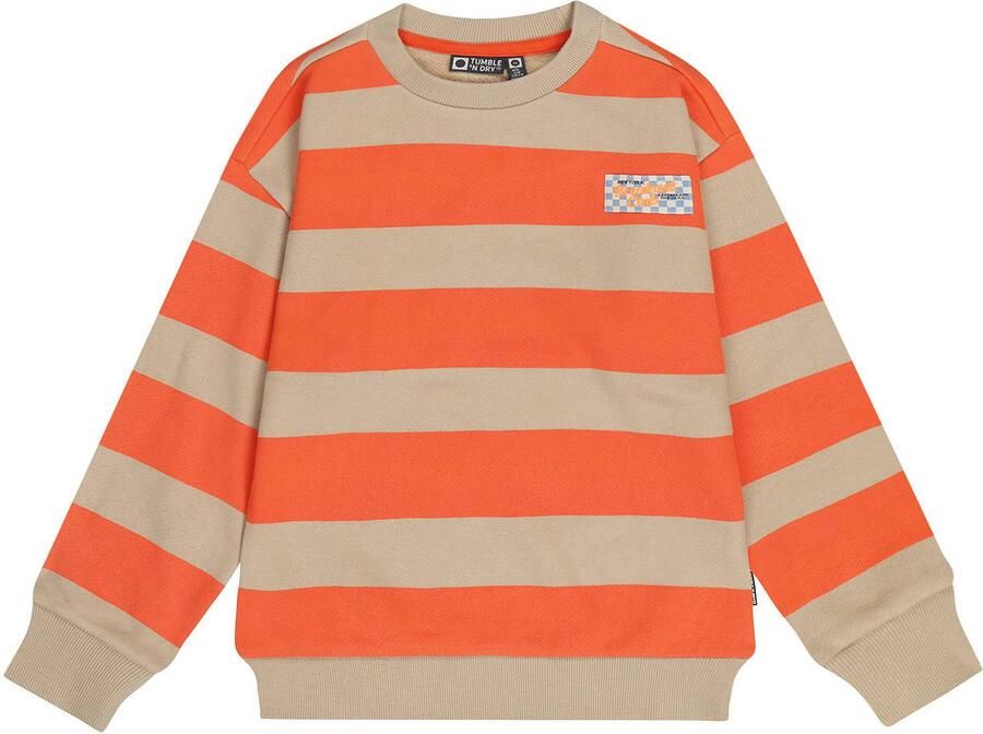 Tumble 'n Dry gestreepte sweater zand