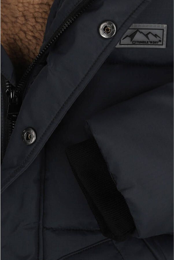 Tumble 'n Dry gewatteerde jas grijs - Foto 3
