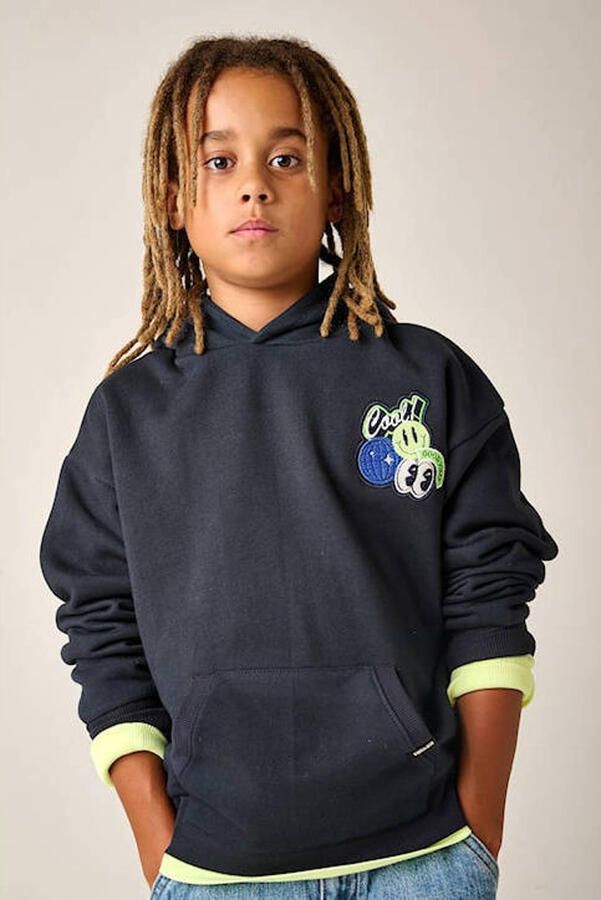 Tumble 'n Dry hoodie donkerblauw - Foto 3