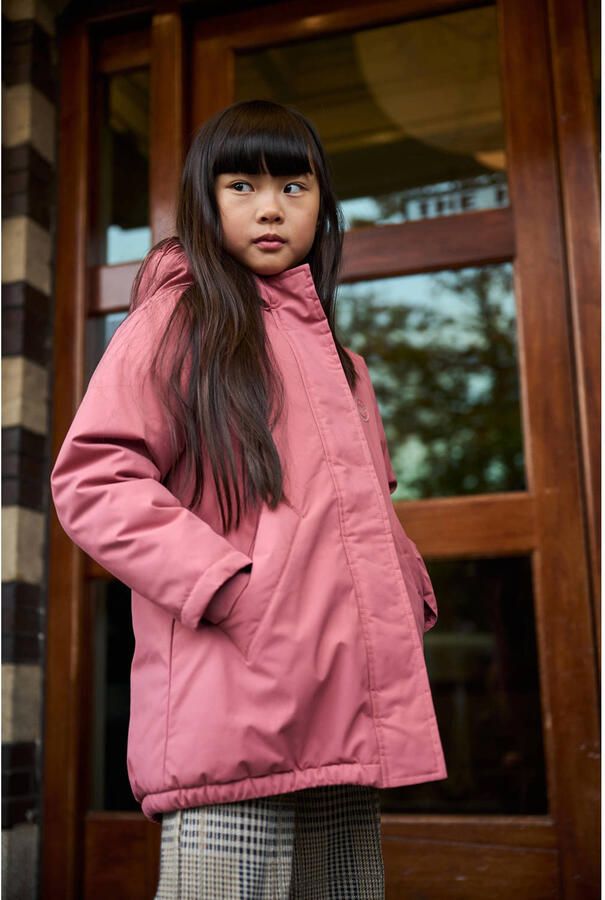Tumble 'n Dry jas Karlsruhe roze Meisjes Polyester Capuchon Effen 146 152 - Foto 3