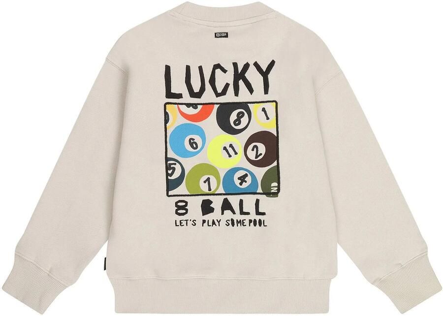 Tumble 'n Dry junior sweater met borduursels en backprint crème - Foto 3