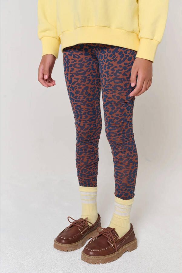 Tumble 'n Dry legging met panterprint donkerbruin - Foto 2
