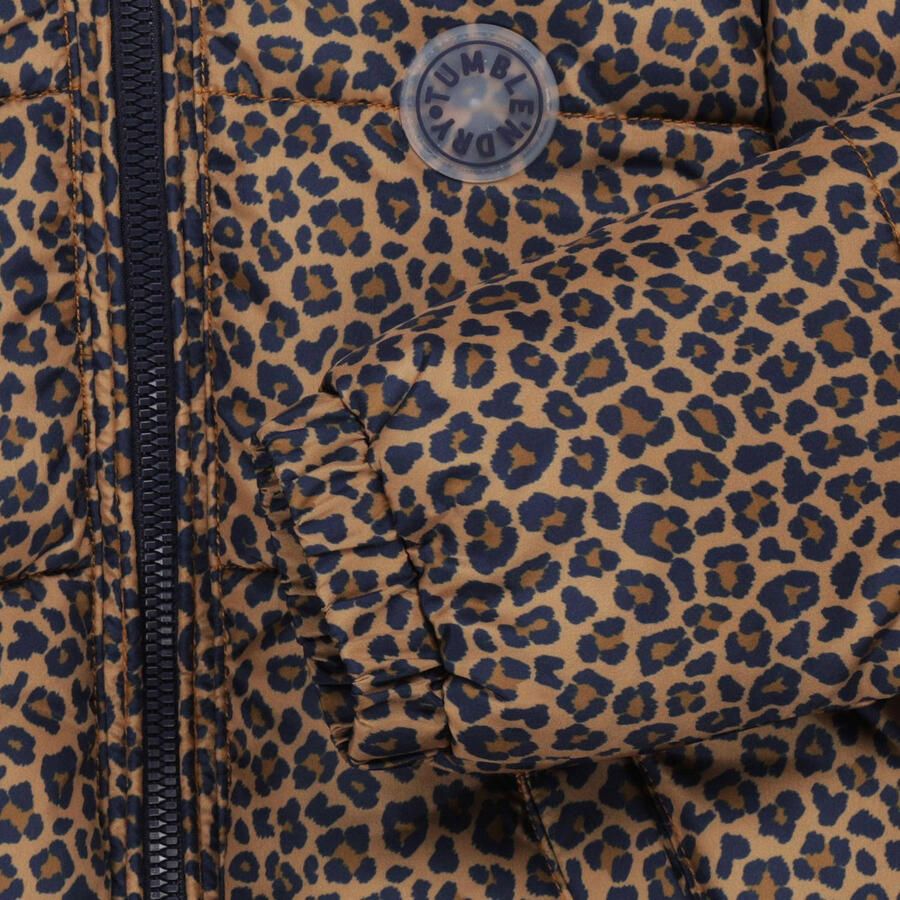 Tumble 'n Dry Lo gewatteerde winterjas Villach van gerecycled polyester bruin Meisjes Gerecycled polyester (duurzaam) Capuchon 86 - Foto 2