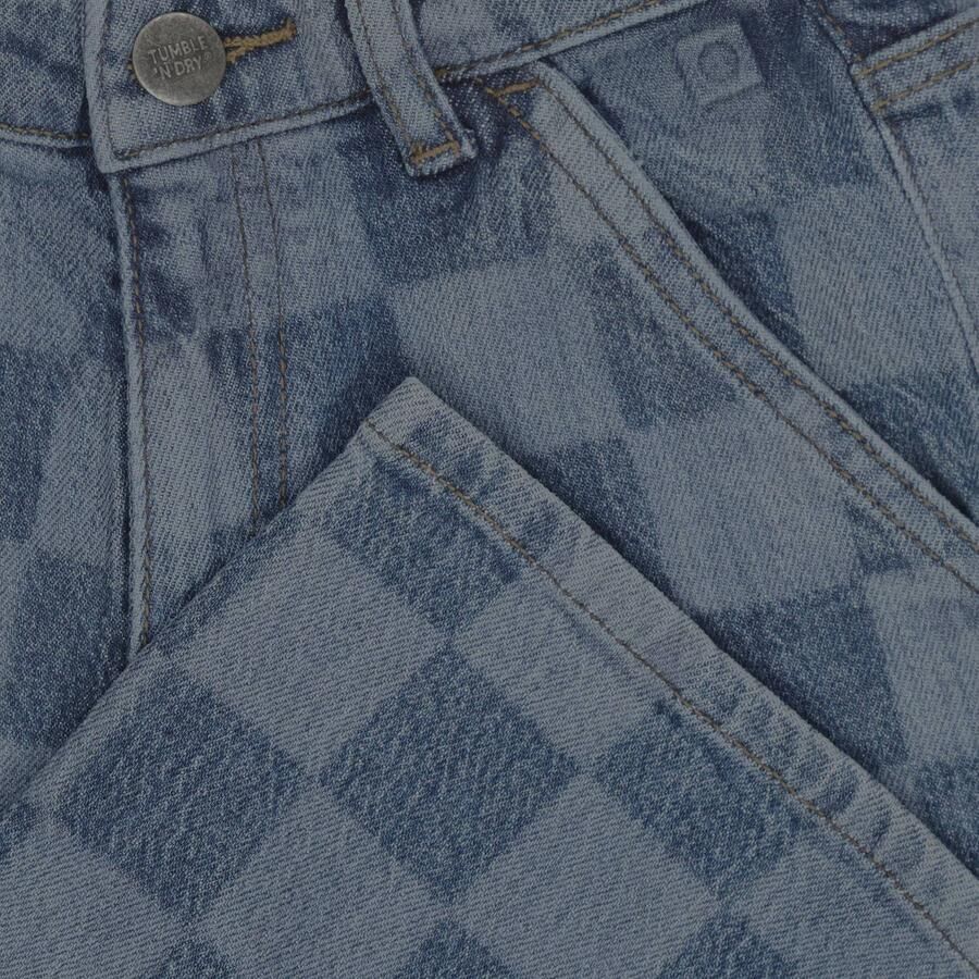 Tumble 'n Dry loose jeans mediumblauw Jongens Denim Ruit - Foto 3