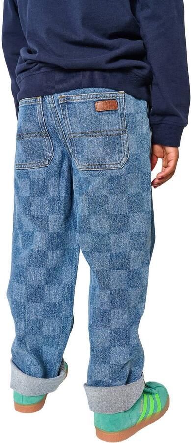 Tumble 'n Dry loose jeans mediumblauw Jongens Denim Ruit - Foto 4