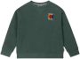 Tumble 'n Dry Mid sweater Hoop van biologisch katoen donkergroen 134 140 - Thumbnail 1