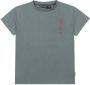 Tumble 'n Dry Mid T-shirt Union City van biologisch katoen grijsgroen Jongens Katoen (biologisch) Ronde hals 134 140 - Thumbnail 1