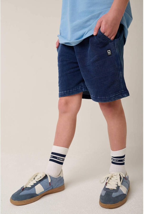 Tumble 'n Dry regular waist sweatshort donkerblauw