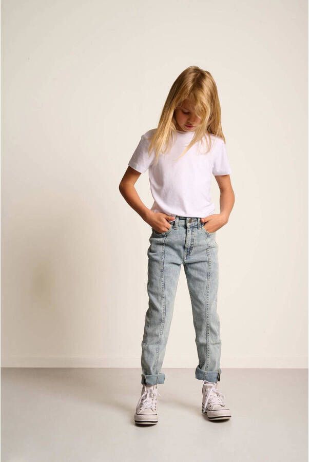 Tumble 'n Dry skinny jeans Debbie denim bleach Blauw Meisjes Stretchdenim 104