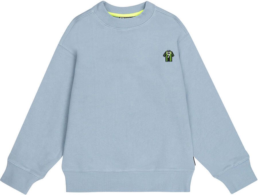 Tumble 'n Dry sweater met backprint lichtblauw