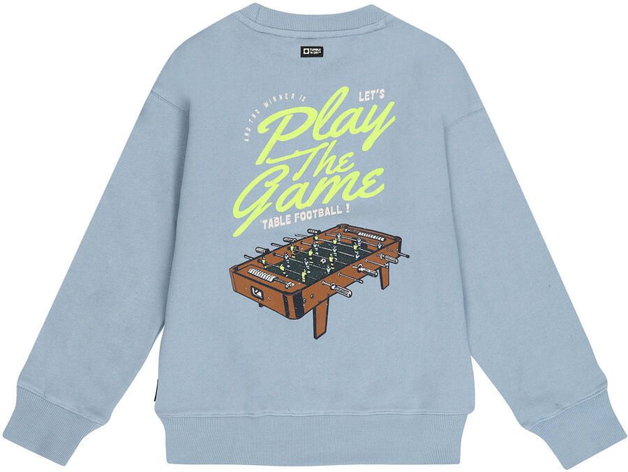 Tumble 'n Dry sweater met backprint lichtblauw - Foto 3