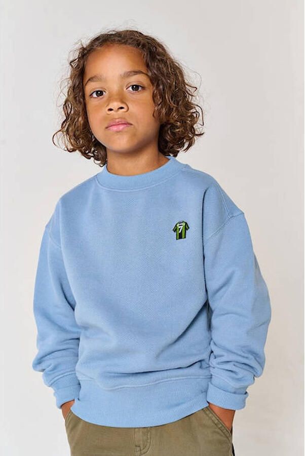 Tumble 'n Dry sweater met backprint lichtblauw