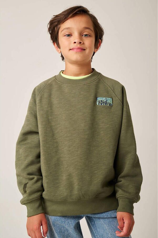 TUMBLE 'N DRY Jongens Truien & Vesten Halfpipe Olijf - Foto 4