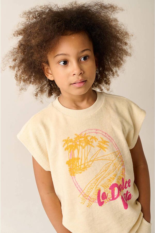 Tumble 'n Dry T-shirt lichtgeel