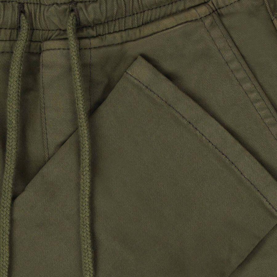 Tumble 'n Dry tapered fit cargobroek Jayh mosgroen Jongens Stretchkatoen 128 - Foto 2