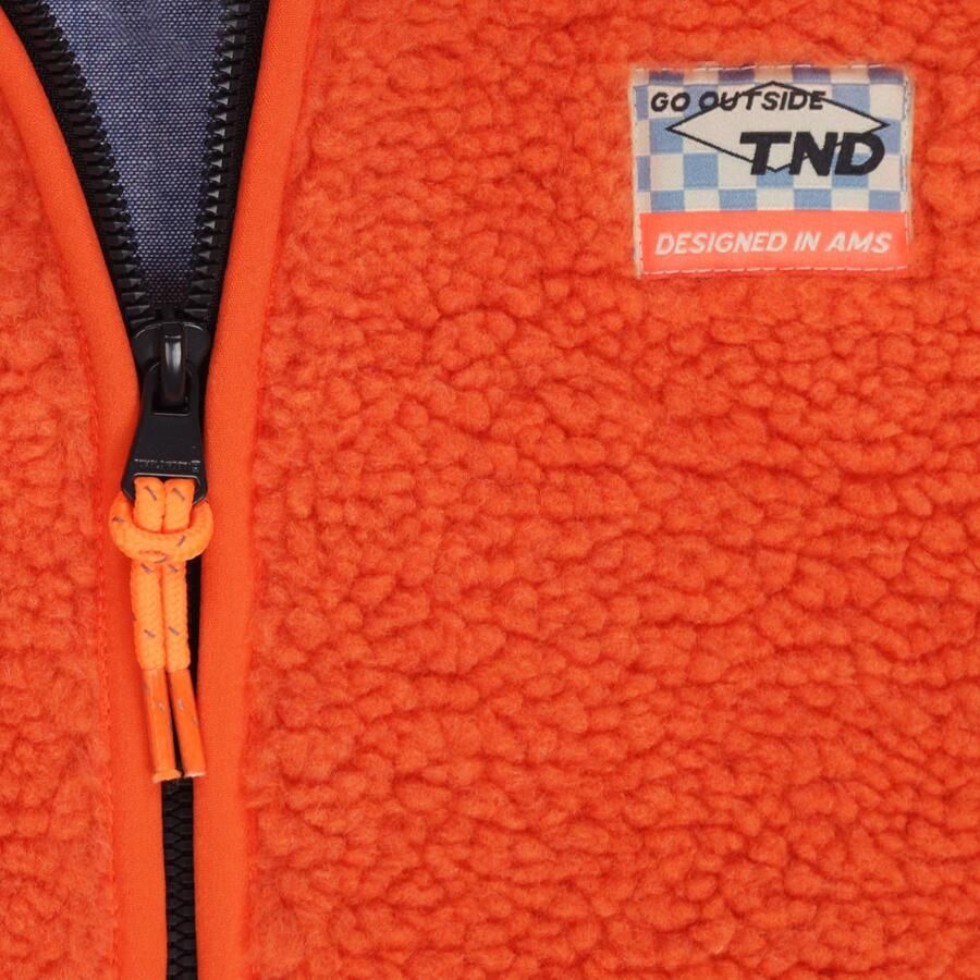 Tumble 'n Dry teddy bodywarmer oranje - Foto 2