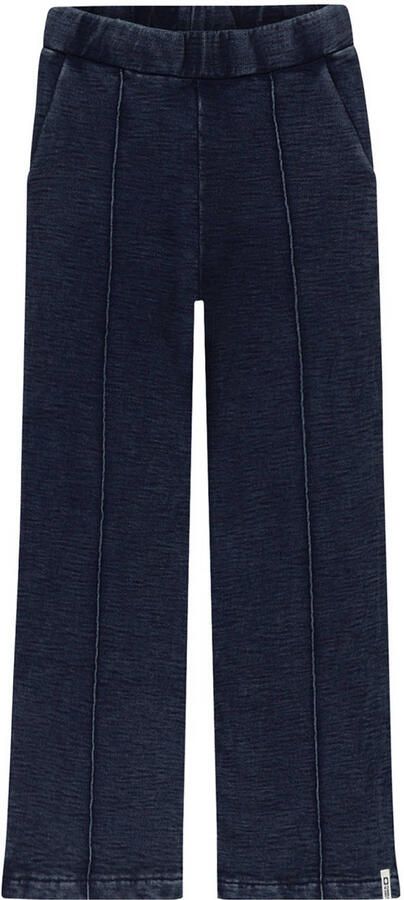 Tumble 'n Dry wide leg casual broek dark blue denim