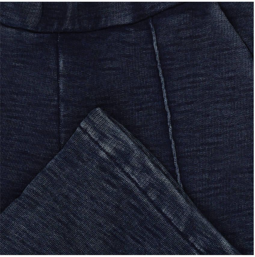 Tumble 'n Dry wide leg casual broek dark blue denim - Foto 2