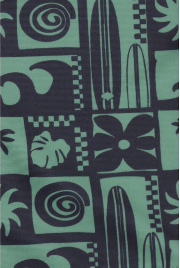 Tumble 'n Dry zwemboxer groen met all over print - Foto 4