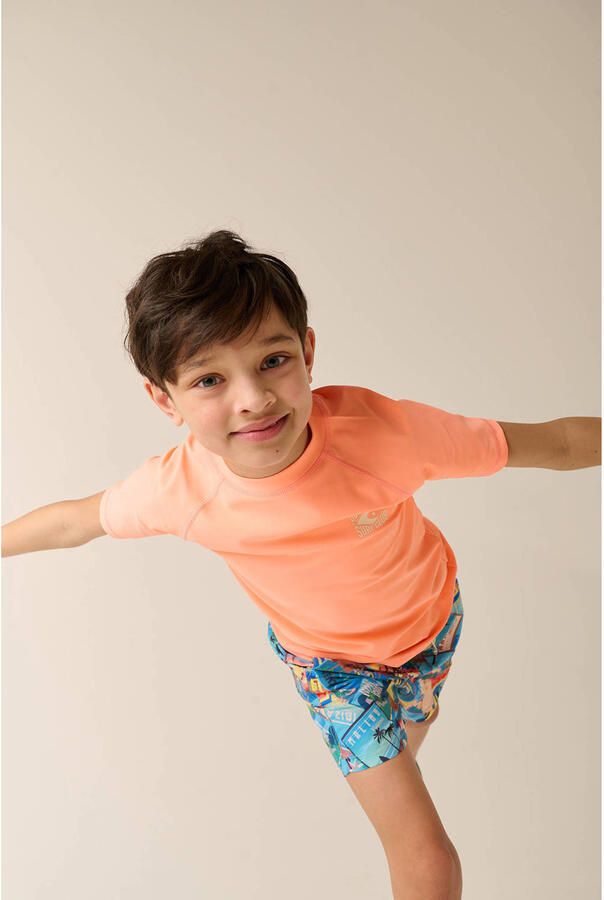 Tumble 'n Dry zwemshort blauw met all over print - Foto 3