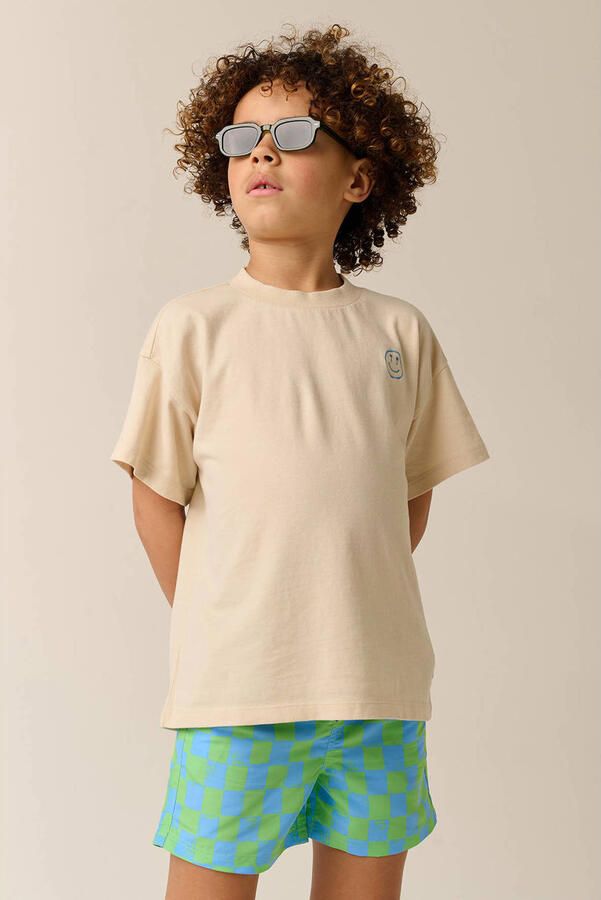 Tumble 'n Dry zwemshort geruit blauw groen - Foto 2