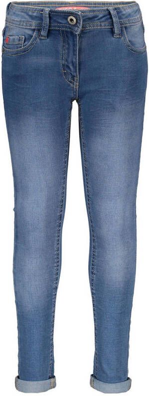 TYGO & vito skinny jeans stonewashed Blauw Meisjes Denim Effen 104