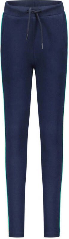 TYGO & vito slim fit joggingbroek donkerblauw