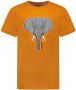 TYGO & vito T-shirt met printopdruk donkergeel Jongens Polyester Ronde hals 122 128 - Thumbnail 1