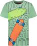 TYGO & vito T-shirt met printopdruk mintgroen Jongens Stretchkatoen (duurzaam) Ronde hals 110 116 - Thumbnail 1