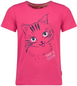TYGO & vito T-shirt met printopdruk roze
