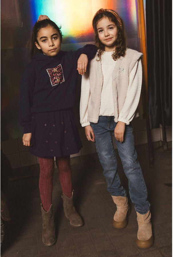 TYGO & vito hoodie met sterren donkerblauw - Foto 2