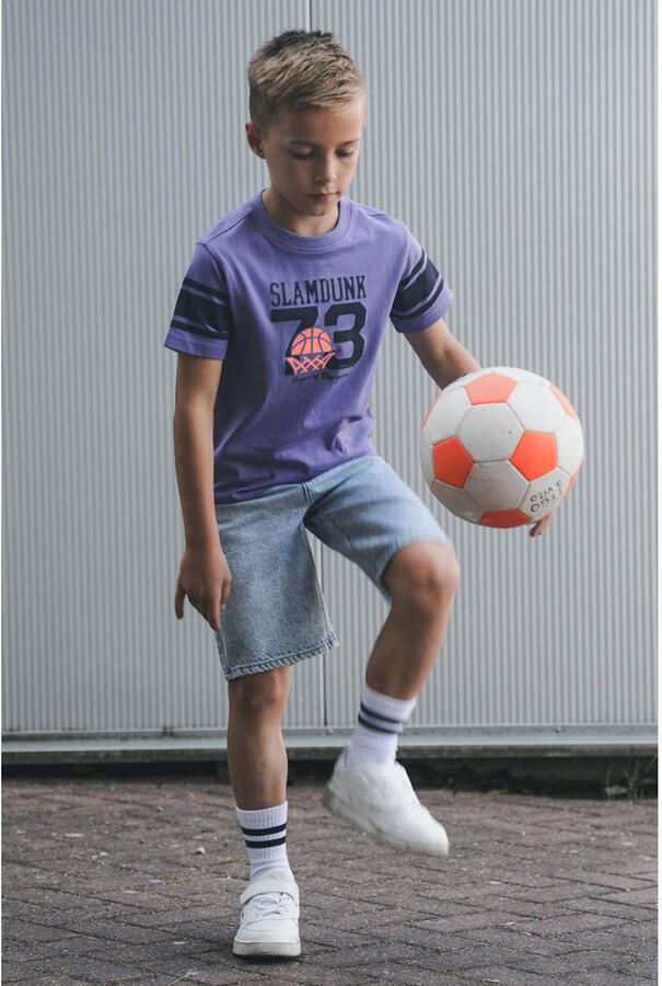 TYGO & vito denim loose short light blue denim - Foto 2