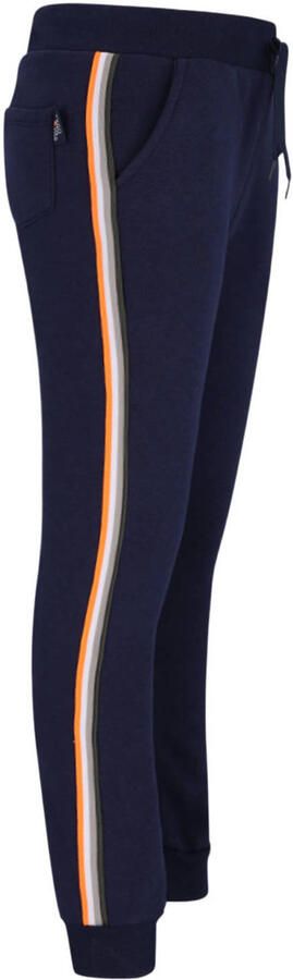 TYGO & vito denim regular cargobroek donkerblauw - Foto 3