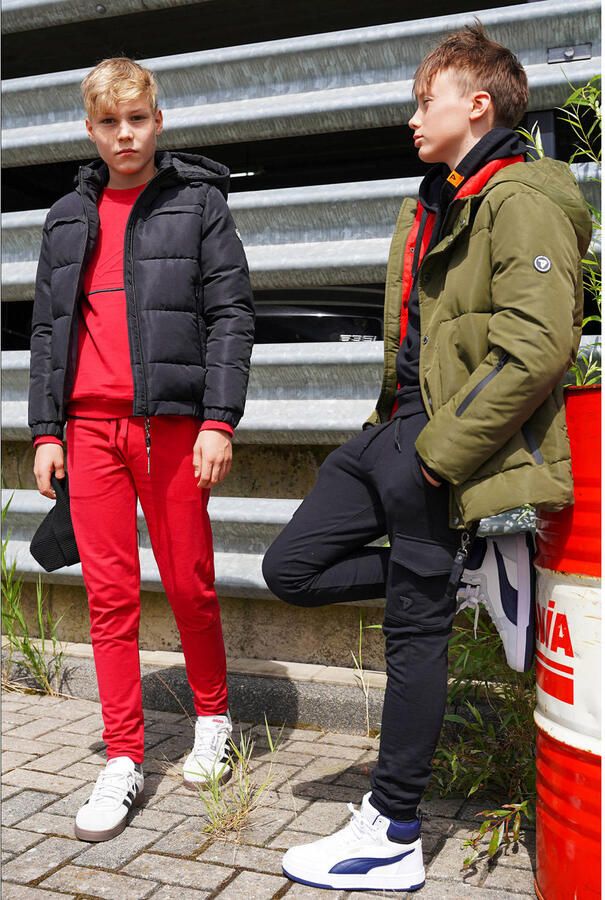 TYGO & vito gewatteerde winterjas Burton groen - Foto 3