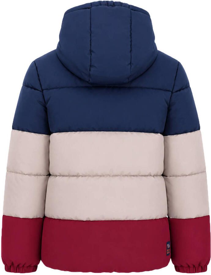 TYGO & vito gewatteerde winterjas donkerblauw
