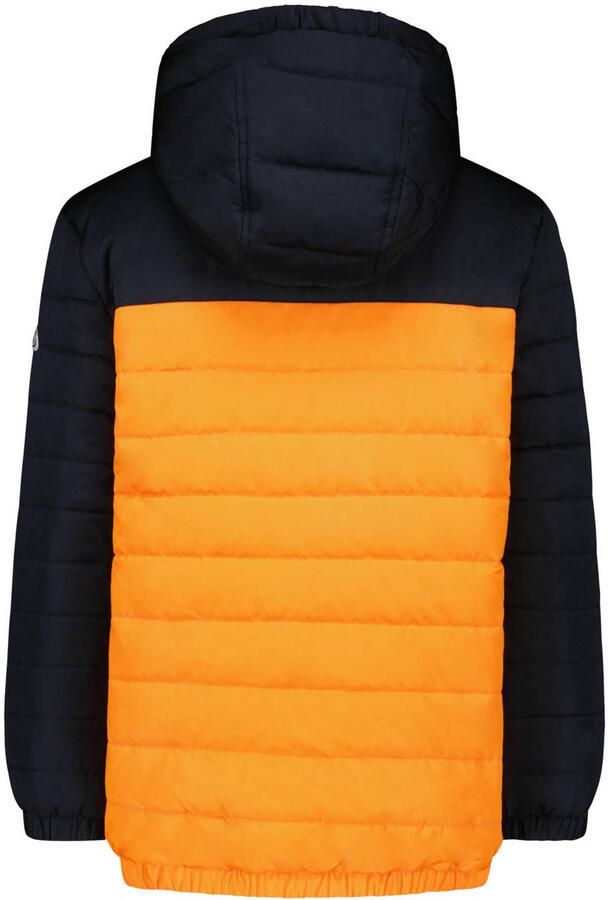 TYGO & vito gewatteerde winterjas van polyester oranje zwart - Foto 1