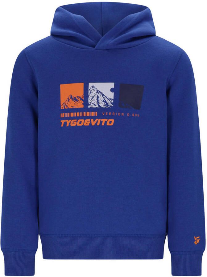 TYGO & vito hoodie blauw