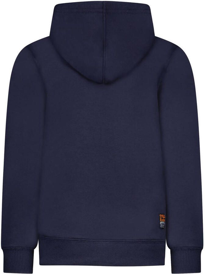 TYGO & vito hoodie donkerblauw Sweater Effen 92 | Sweater van