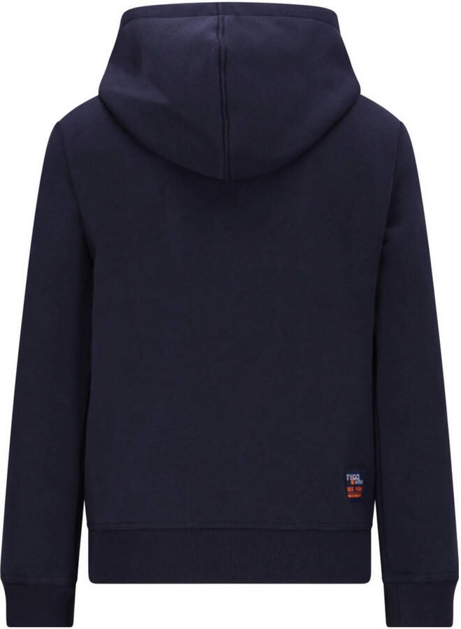 TYGO & vito hoodie donkerblauw