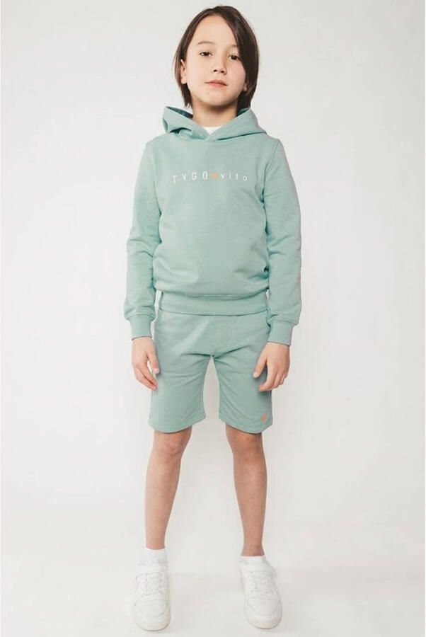 TYGO & vito regular sweatshort lichtgroen