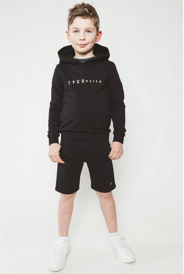 TYGO & vito hoodie zwart - Foto 2