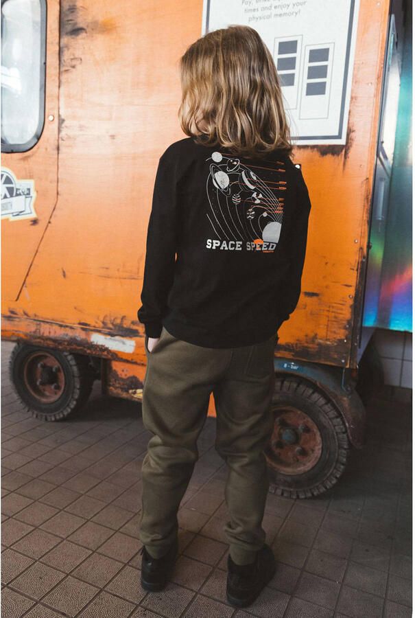 TYGO & vito jersey longsleeve met backprint Zwart Backprint maat 134-140 - Foto 3