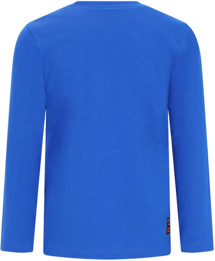 TYGO & vito jersey longsleeve met print blauw Printopdruk maat 122-128 - Foto 2