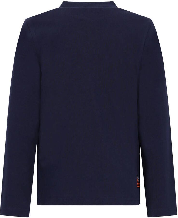 TYGO & vito jersey longsleeve met print donkerblauw Printopdruk maat 146-152 - Foto 2