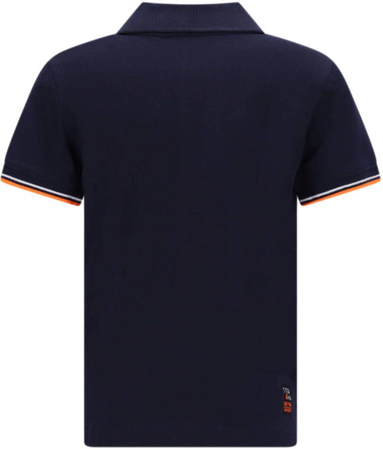 TYGO & vito jersey polo donkerblauw
