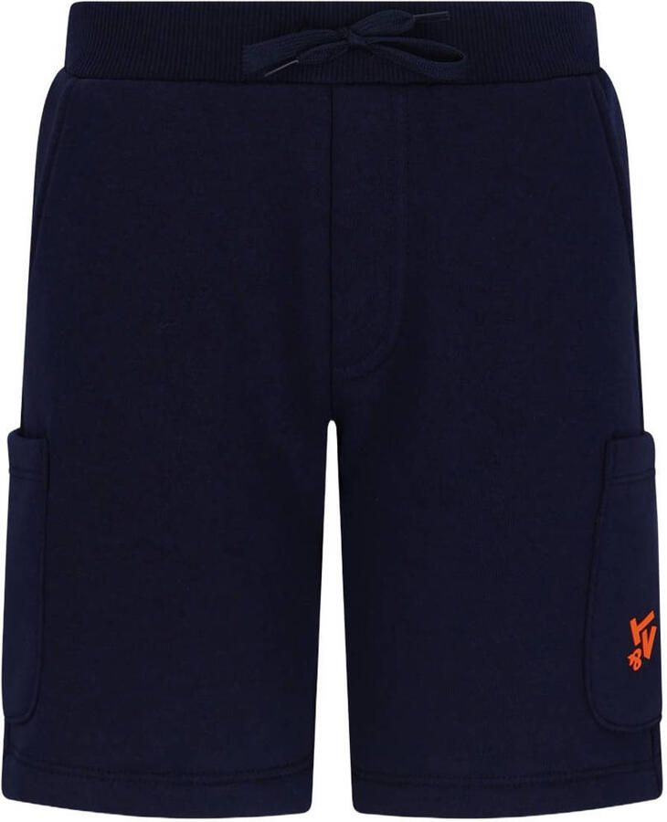 TYGO & vito jersey regular waist sweatshort donkerblauw
