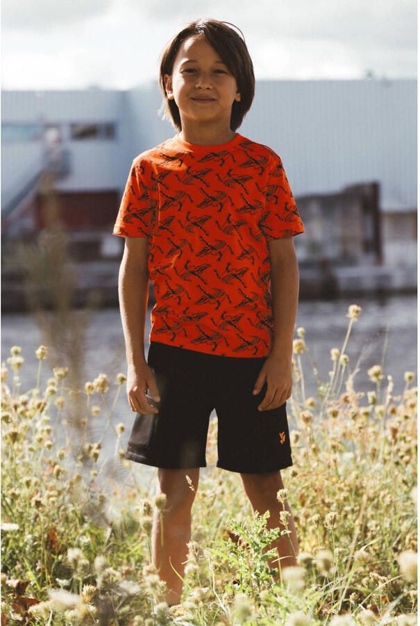 TYGO & vito jersey regular waist sweatshort zwart - Foto 2