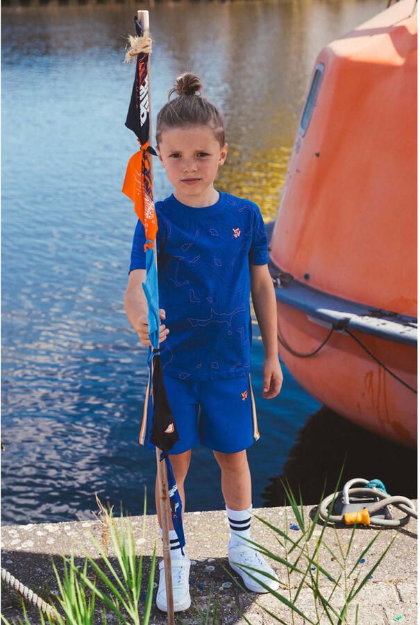 TYGO & vito jersey T-shirt blauw - Foto 2