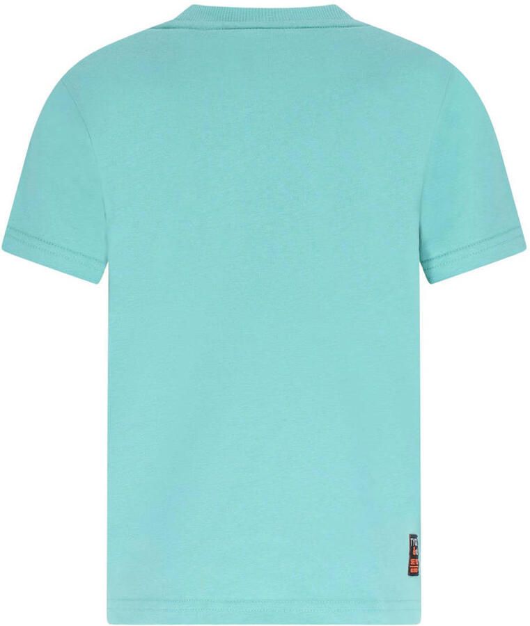TYGO & vito jersey T-shirt blauw - Foto 2