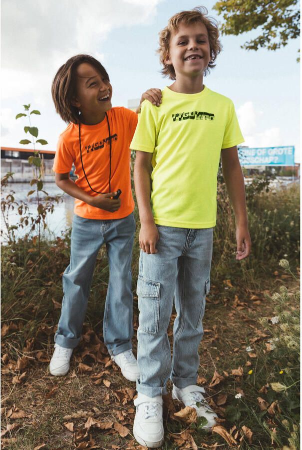 TYGO & vito jersey T-shirt geel - Foto 3